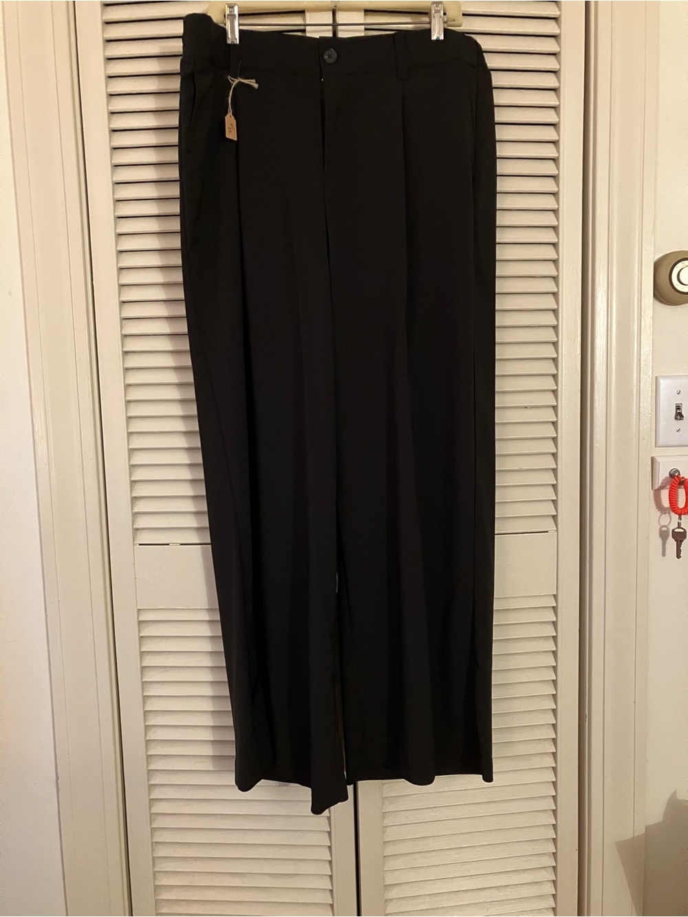 Torrid Size 16 Black High Waist Wide Leg Pants w Pockets
